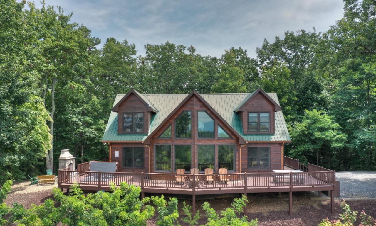 Champagne Chalet - Cuddleup Villa Morganton Luaran gambar