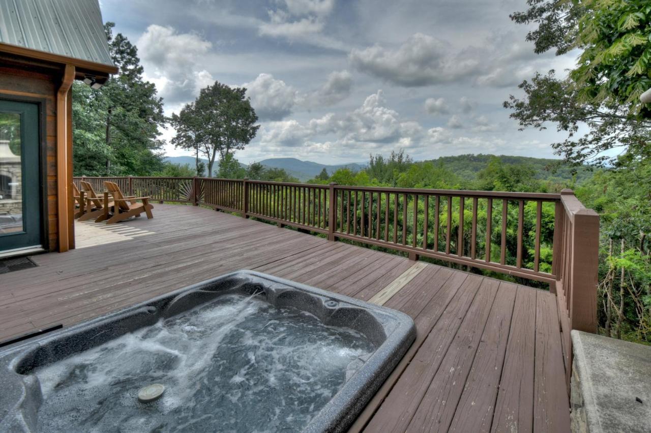 Champagne Chalet - Cuddleup Villa Morganton Luaran gambar
