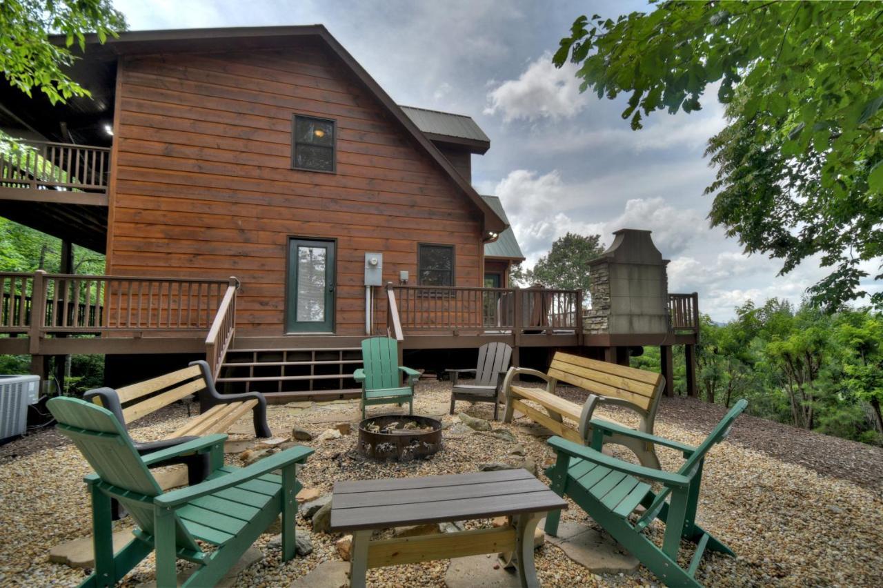 Champagne Chalet - Cuddleup Villa Morganton Luaran gambar